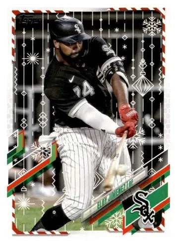 2021 Topps Holiday Mega Box #HW183 Eloy Jimenez NM-MT White Sox - Baseball Card Box