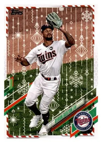 2021 Topps Holiday Mega Box #HW189 Byron Buxton NM-MT Twins - Baseball Card Box