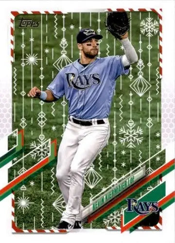 2021 Topps Holiday Mega Box #HW202 Kevin Kiermaier NM-MT Rays - Baseball Card Single