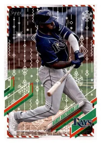 2021 Topps Holiday Mega Box #HW206 Randy Arozarena NM-MT Rays - Baseball Card Box