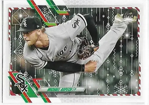 2021 Topps Holiday Mega Box #HW28 Michael Kopech NM-MT White Sox - Baseball Card Box