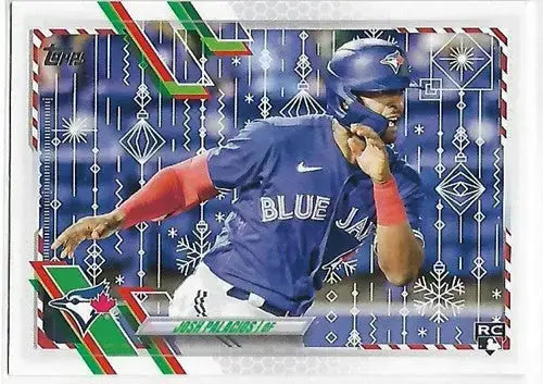 2021 Topps Holiday Mega Box #HW3 Josh Palacios NM-MT RC Rookie Blue Jays - Baseball Card Box