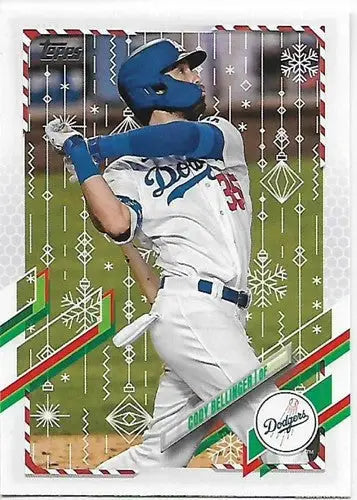2021 Topps Holiday Mega Box #HW35 Cody Bellinger NM-MT Dodgers - Baseball Card Box