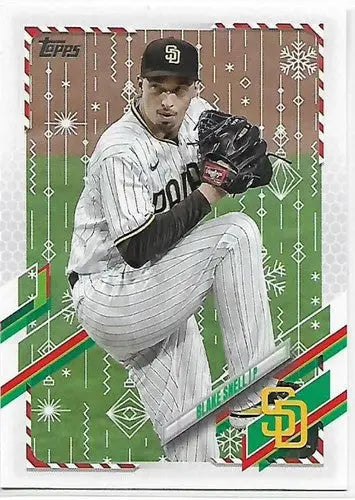 2021 Topps Holiday Mega Box #HW48 Blake Snell NM-MT Padres - Baseball Card Box