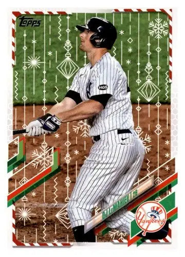 2021 Topps Holiday Mega Box #HW56 DJ LeMahieu NM-MT Yankees - Baseball Card Single