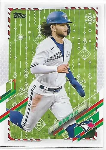 2021 Topps Holiday Mega Box #HW6 Bo Bichette NM-MT Blue Jays - Baseball Card Box