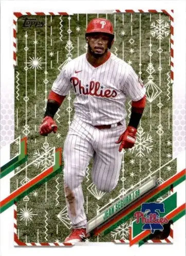 2021 Topps Holiday Mega Box #HW72 Jean Segura NM-MT Phillies - Baseball Card Box