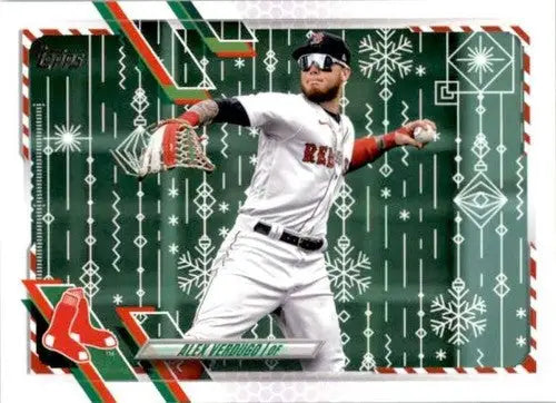 2021 Topps Holiday Mega Box #HW88 Alex Verdugo NM-MT Red Sox - Baseball Card Box