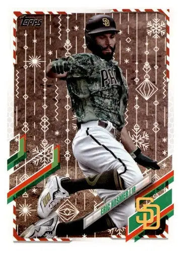 2021 Topps Holiday Mega Box #HW91 Eric Hosmer NM-MT Padres - Baseball Card Box