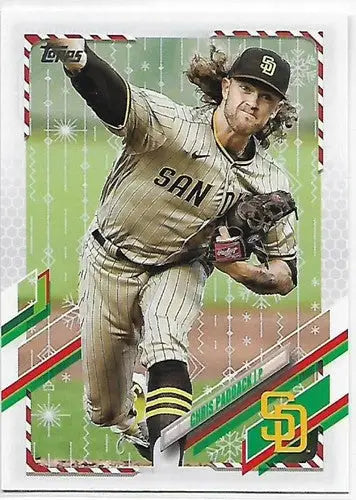 2021 Topps Holiday Mega Box Metallic #HW149 Luis Campusano NM-MT RC Rookie Padre - Baseball Card Box