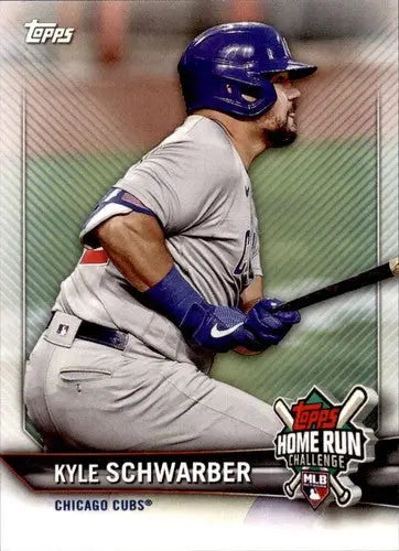 2021 Topps Home Run Challenge Kyle Schwarber baseball card Cubs NM-MT