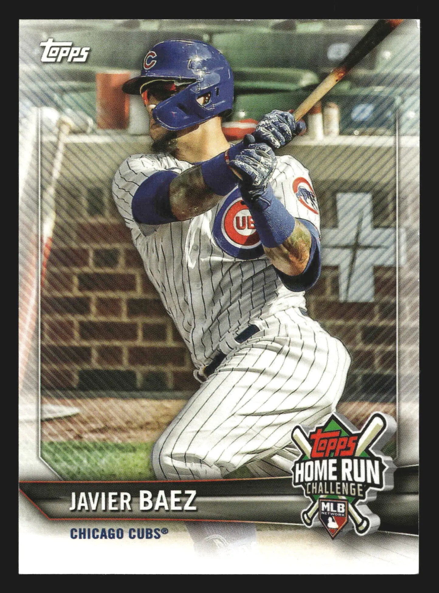 2021 Topps #HRC-6 Javier Baez Home Run Challenge Chicago Cubs - Baseball Card Single