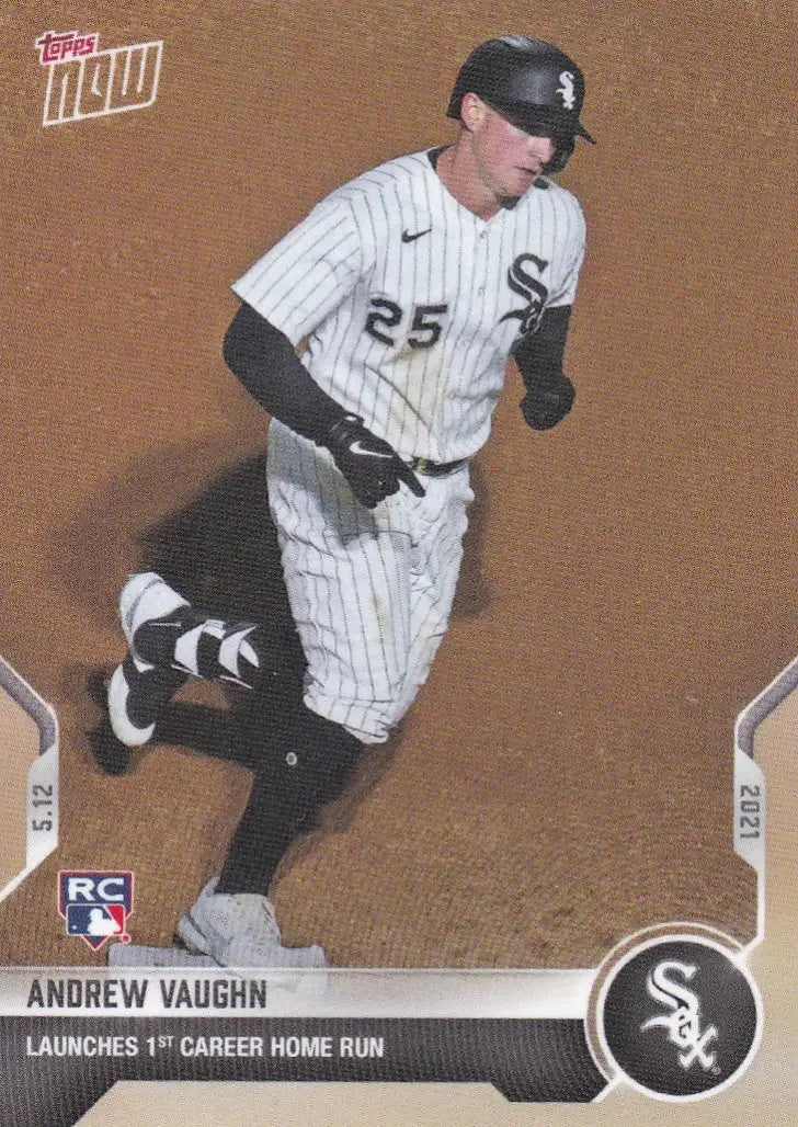 2021 Topps Now #205 Andrew Vaughn Baseball Card Chicago White Sox коллекция