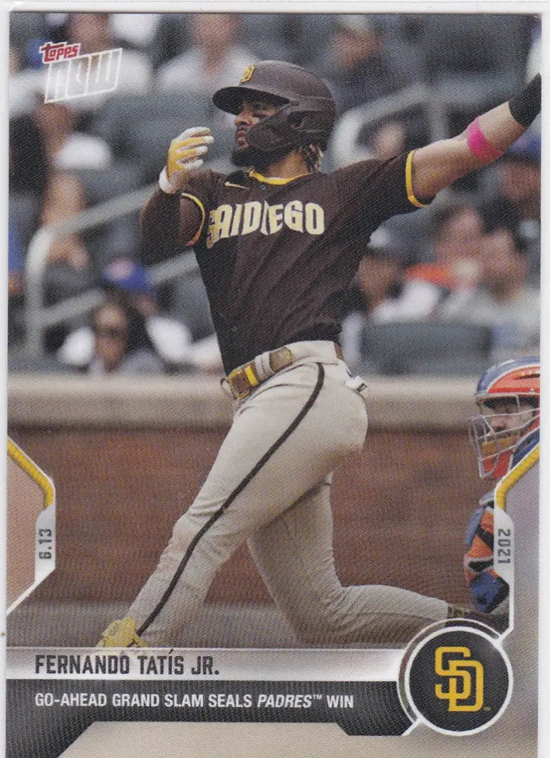 2021 TOPPS NOW #350 FERNANDO TATIS JR- SAN DIEGO PADRES