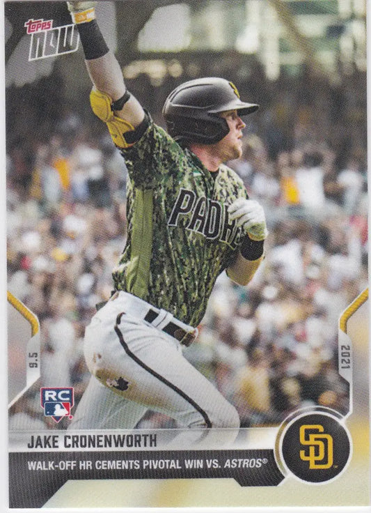 San Diego Padres Jake Cronenworth baseball card from 2021 TOPPS NOW #764