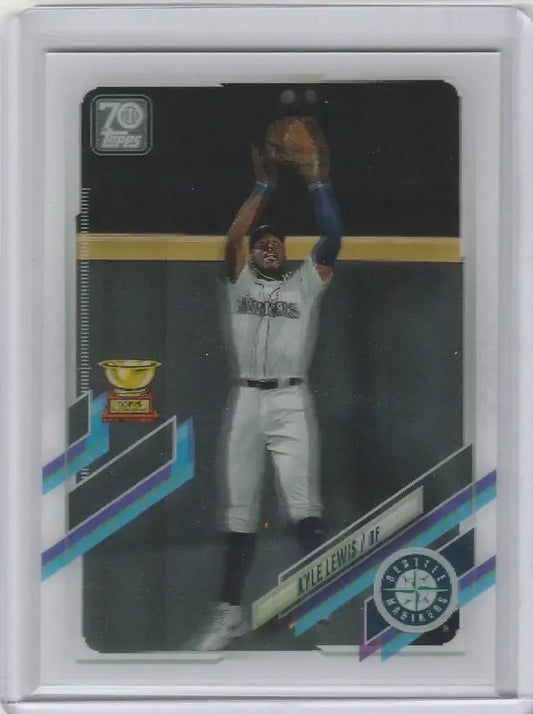 2021 Topps On Demand 3D #42 Kyle Lewis Milwaukee Brewers - Baseball Card Single