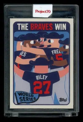 2021 Topps Project70 Austin Riley #691 Baseball