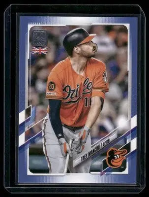 2021 Topps Trey Mancini #40 UK 36/75 Baseball - Baseball Card Single
