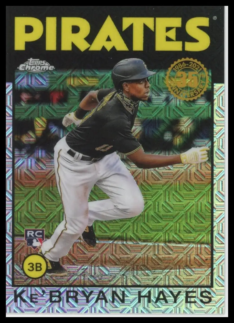 2021 Topps Update - 1986 35th Anniversary Chrome Ke’Bryan Hayes 86C-43 NM - Baseball Card Single