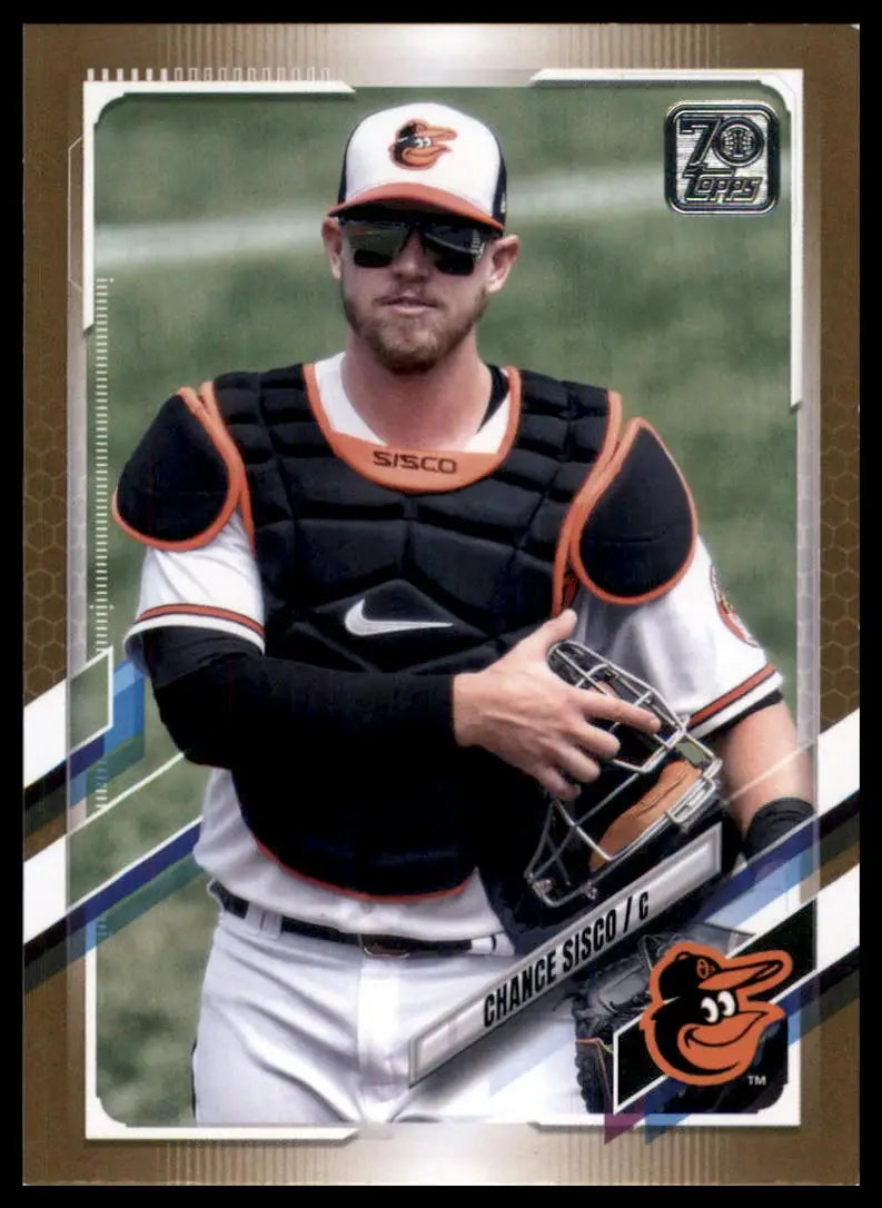 2021 Topps Update - Gold Chance Sisco US13 /2021 Baltimore Orioles NM - Baseball Card Single