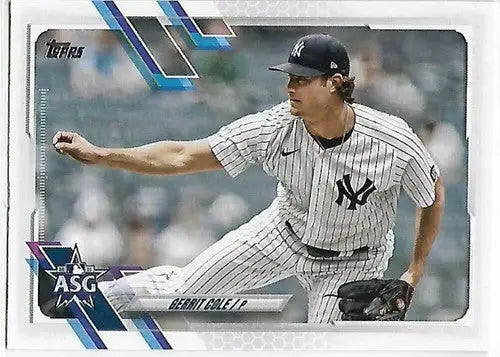 2021 Topps Update MLB All-Stars #ASG-13 Gerrit Cole NM-MT Yankees - Baseball Card Single