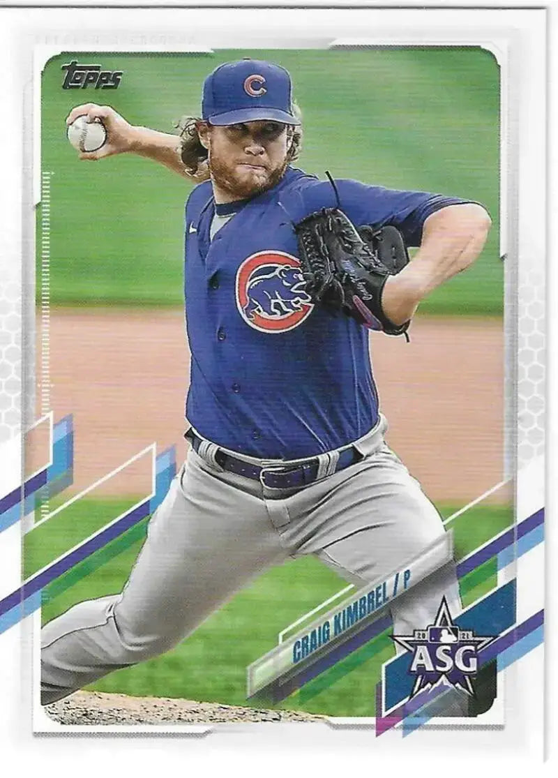 2021 Topps Update MLB All-Stars #ASG-43 Craig Kimbrel NM-MT Cubs - Baseball Card Single