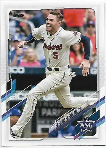 2021 Topps Update MLB All-Stars #ASG-8 Freddie Freeman NM-MT Braves - Baseball Card Single
