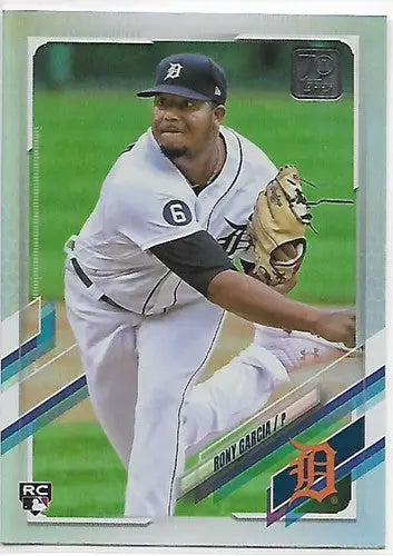 2021 Topps Update Rainbow Foil #US190 Rony Garcia NM-MT RC Rookie Tigers - Baseball Card Single
