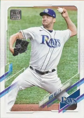 2021 Topps Update #US128 Rich Hill NM-MT Rays - Baseball Card Single