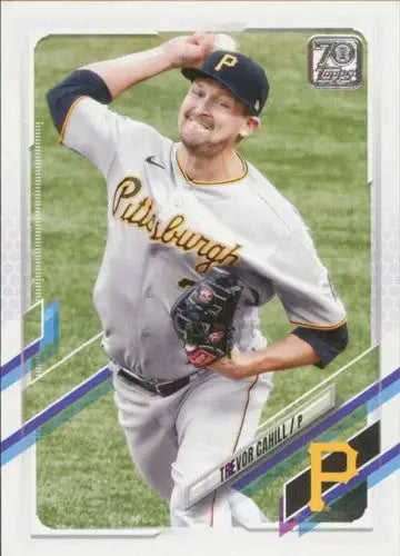 2021 Topps Update #US137 Trevor Cahill NM-MT Pirates - Baseball Card Single
