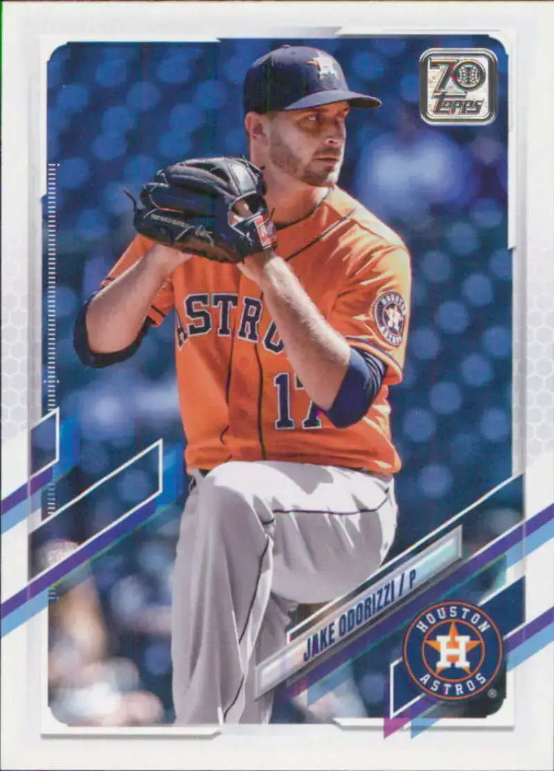 2021 Topps Update #US139 Jake Odorizzi NM-MT Astros - Baseball Card Single
