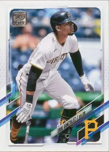 2021 Topps Update #US160 Erik Gonzalez NM-MT Pirates - Baseball Card Single