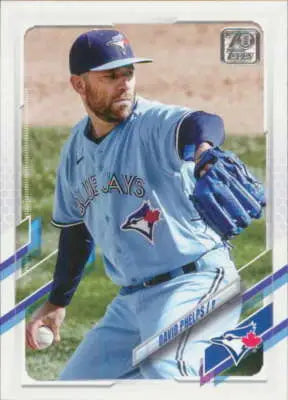 2021 Topps Update #US179 David Phelps NM-MT Blue Jays - Baseball Card Single