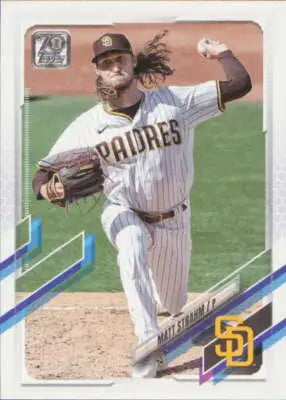 2021 Topps Update #US188 Matt Strahm NM-MT Padres - Baseball Card Single