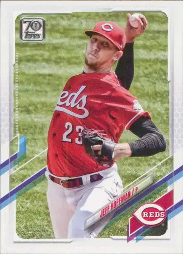 Jeff Hoffman baseball card from 2021 Topps Update with original gloss in NM-MT condition
