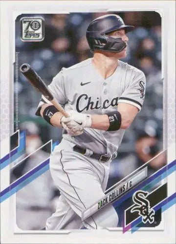 2021 Topps Update #US207 Zack Collins NM-MT White Sox - Baseball Card Single