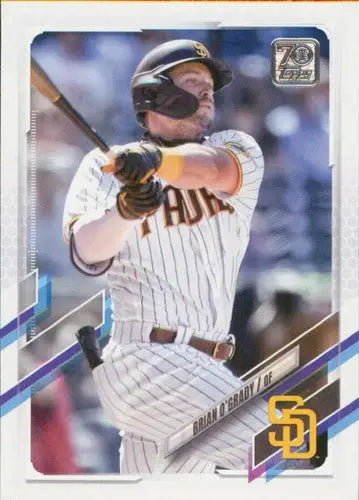 Baseball card featuring Brian O’Grady from 2021 Topps Update with original gloss style