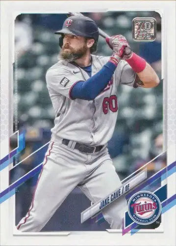2021 Topps Update #US23 Jake Cave NM-MT Twins - Baseball Card Single