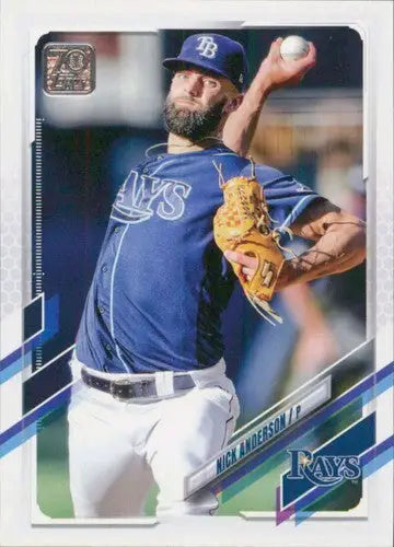 2021 Topps Update #US233 Nick Anderson NM-MT Rays - Baseball Card Single