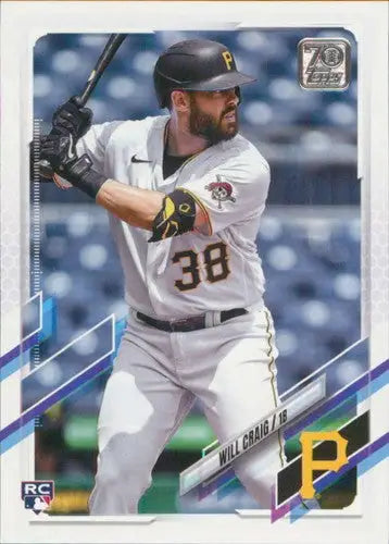 2021 Topps Update #US237 Will Craig NM-MT RC Rookie Pirates - Baseball Card Single