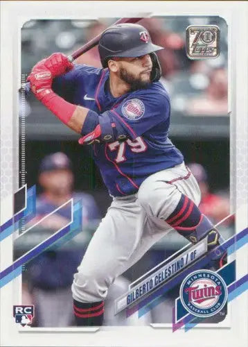 2021 Topps Update #US245 Gilberto Celestino NM-MT RC Rookie Twins - Baseball Card Single