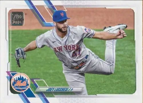 2021 Topps Update #US262 Joey Lucchesi NM-MT Mets - Baseball Card Single
