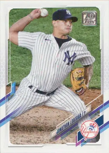 2021 Topps Update #US264 Jonathan Loaisiga NM-MT Yankees - Baseball Card Single