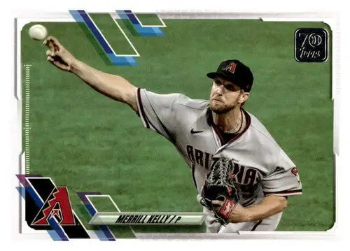 2021 Topps Update #US270 Merrill Kelly NM Near Mint Diamondbacks - Baseball Card Single