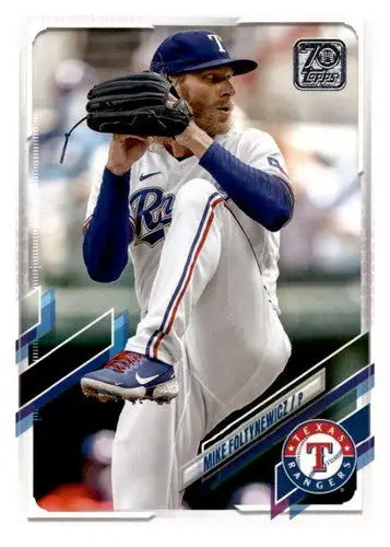 2021 Topps Update #US275 Mike Foltynewicz EX/NM Rangers - Baseball Card Single