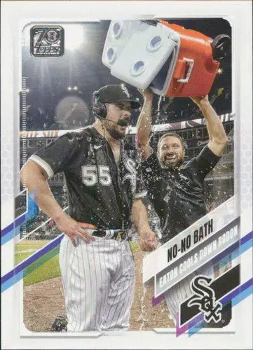 2021 Topps Update #US297 Adam Eaton/Carlos Rodon NM-MT White Sox - Baseball Card Single