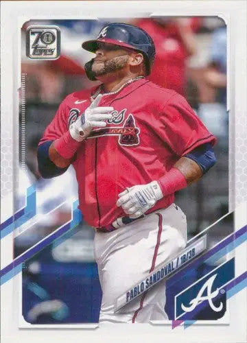 2021 Topps Update #US313 Pablo Sandoval NM-MT Braves - Baseball Card Single