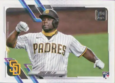 2021 Topps Update #US323 Jorge Ona NM-MT RC Rookie Padres - Baseball Card Single
