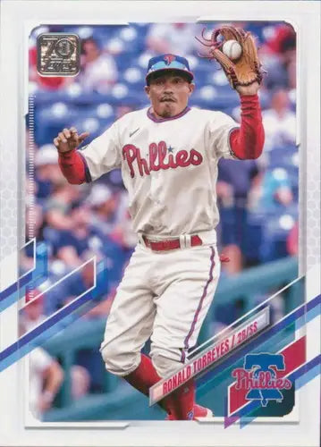 2021 Topps Update #US324 Ronald Torreyes NM-MT Phillies - Baseball Card Single