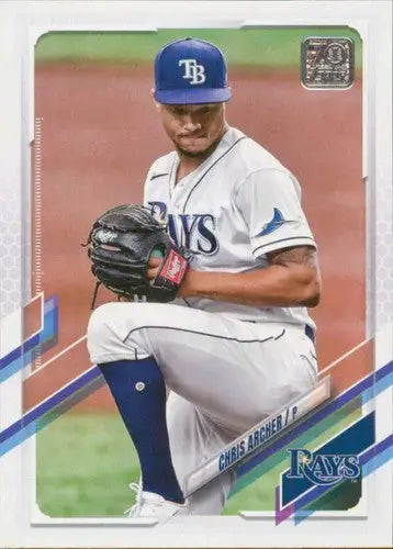 2021 Topps Update #US325 Chris Archer NM-MT Rays - Baseball Card Single